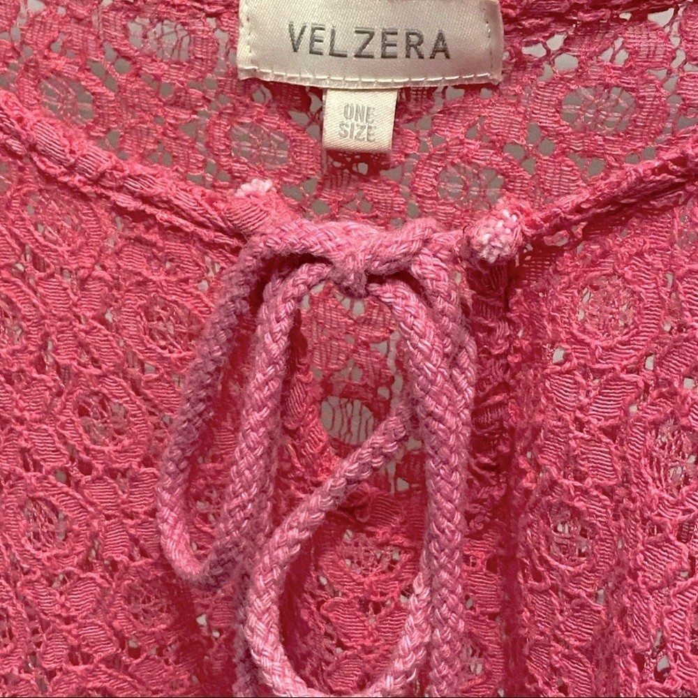 Velzera lace tasseled colorful kimono os - Picture 6 of 9